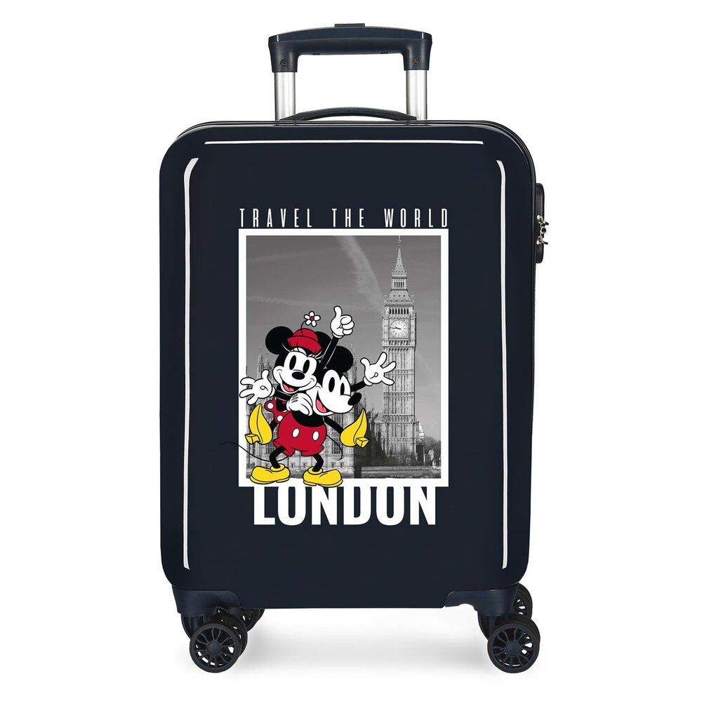 Disney Mickey & Minnie Paris ABS Ryggsäck med Hjul suitcase 55cm