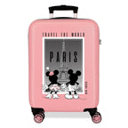 Disney Mickey & Minnie Paris ABS Ryggsäck med Hjul suitcase 55cm