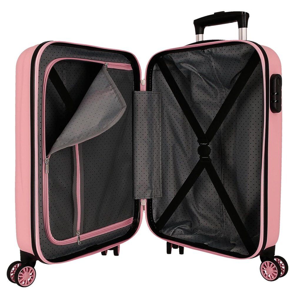 Disney Mickey & Minnie Paris ABS Ryggsäck med Hjul suitcase 55cm