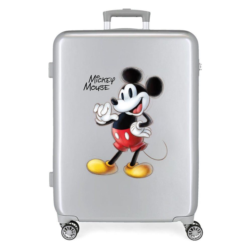 Disney Mickey Joyful ABS Ryggsäck med Hjul Suitcase 70cm