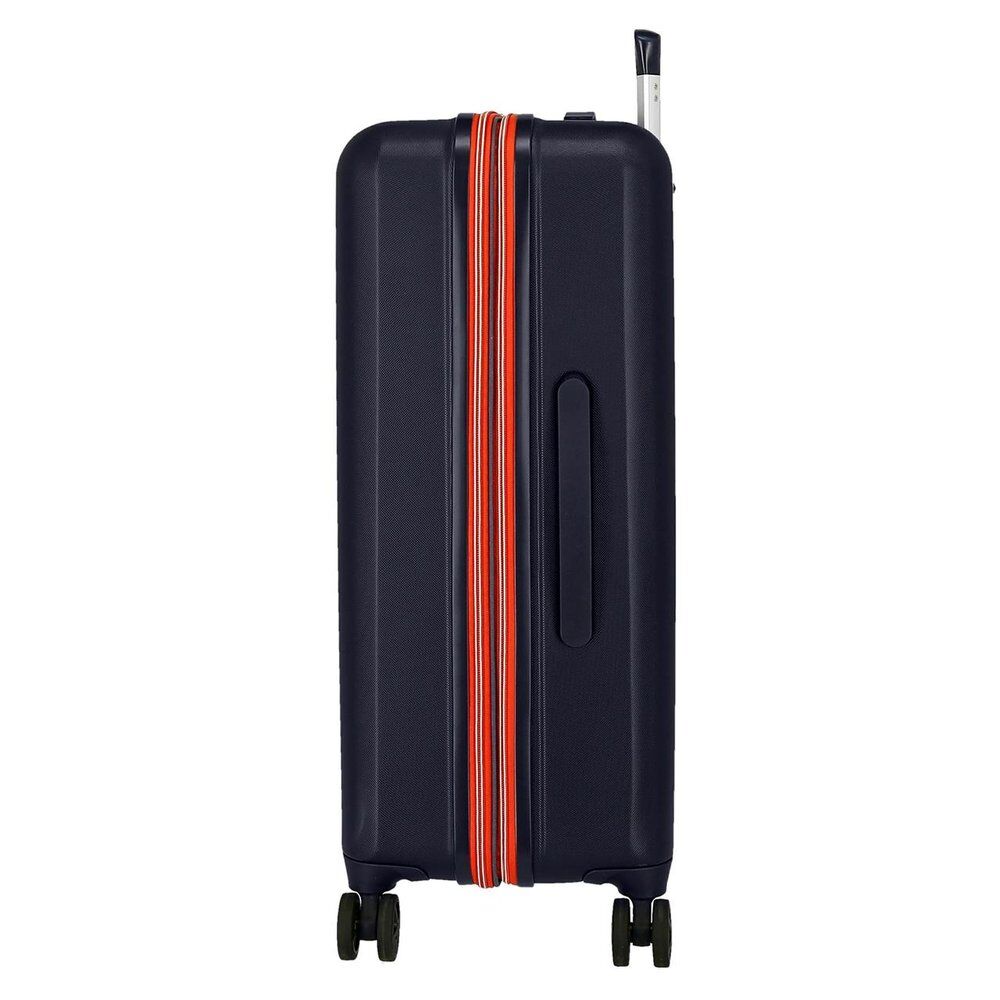 Disney Mickey Outline ABS Ryggsäck med Hjul suitcase 70cm