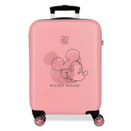Disney Mickey Outline ABS Ryggsäck med Hjul suitcase 55cm