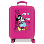 Disney Minnie Around the World Paris ABS Ryggsäck med Hjul suitcase 55cm