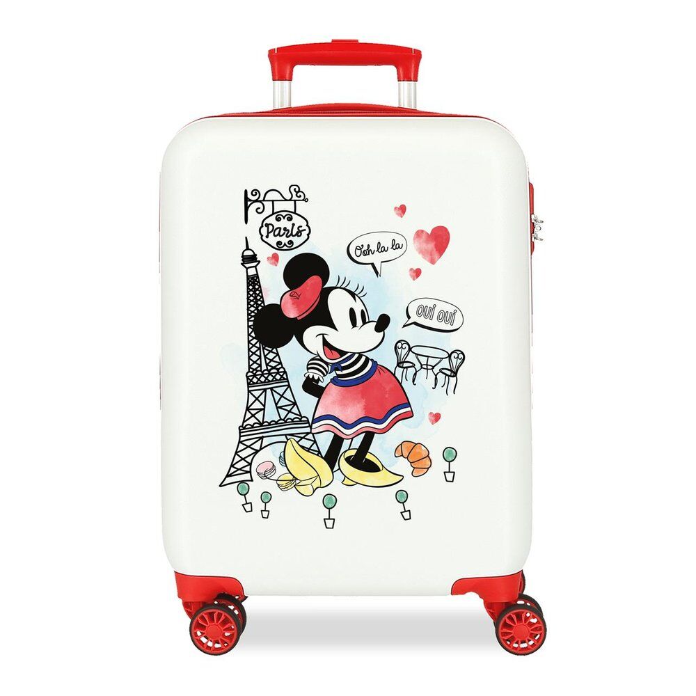 Disney Minnie Around the World Paris ABS Ryggsäck med Hjul 55cm