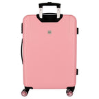 Disney Minnie Head Day ABS pack 2 Ryggsäck med Hjul suitcases