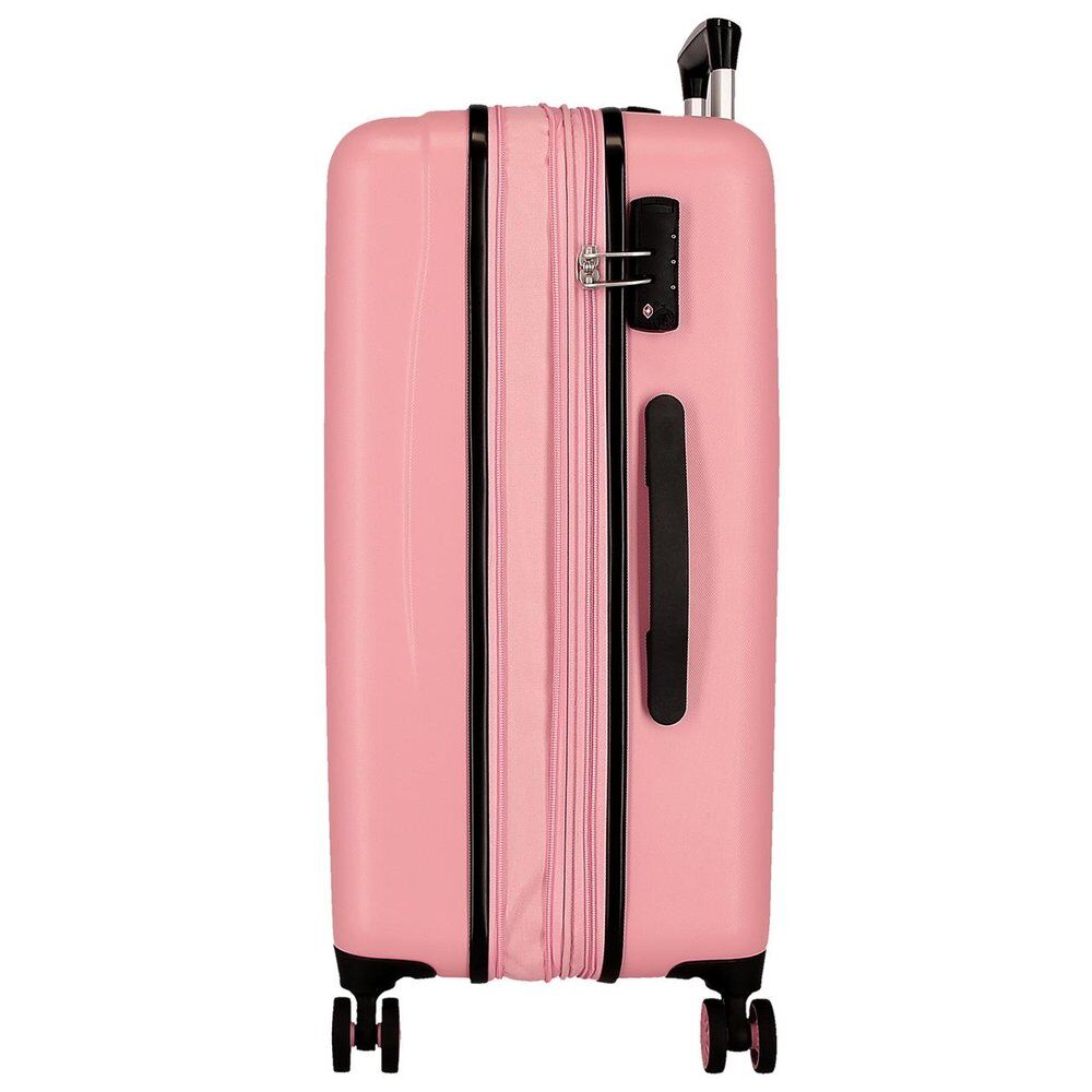 Disney Minnie Head Day ABS pack 2 Ryggsäck med Hjul suitcases