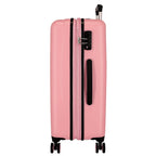 Disney Minnie Head ABS Ryggsäck med Hjul suitcase 65cm