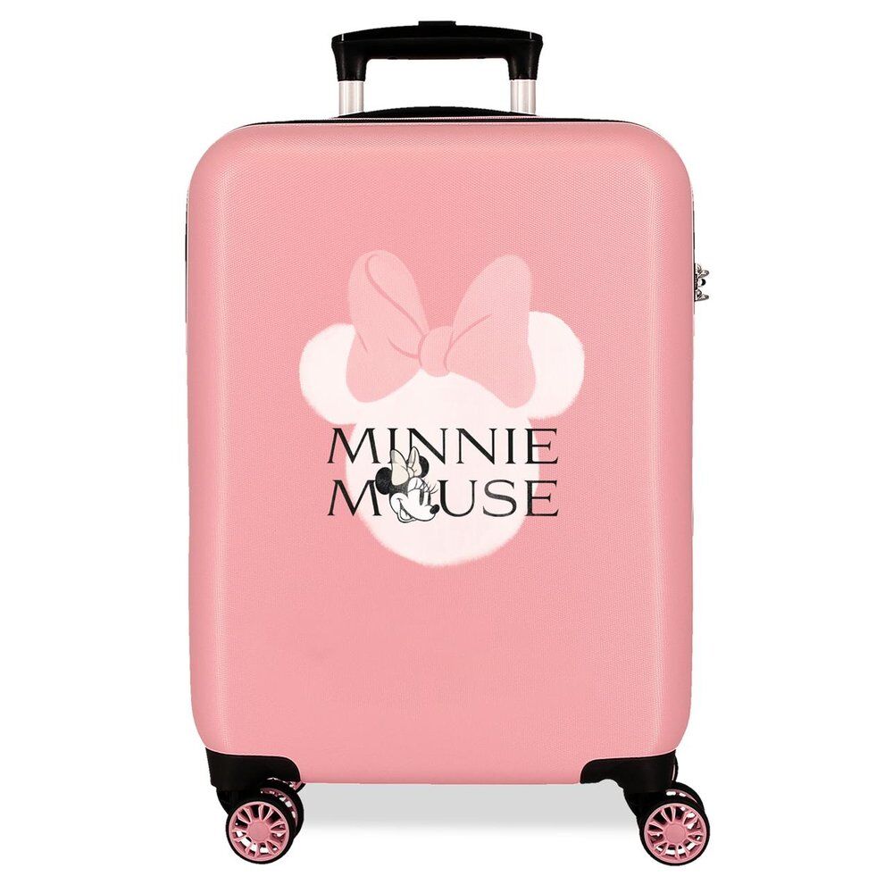 Disney Minnie Head ABS Ryggsäck med Hjul suitcase 55cm