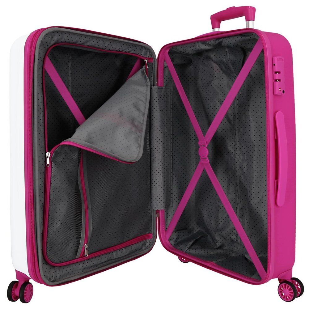 Disney Stitch Adorable ABS pack 2 Ryggsäck med Hjul Suitcases