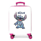 Disney Stitch Adorable ABS Ryggsäck med Hjul suitcase 55cm