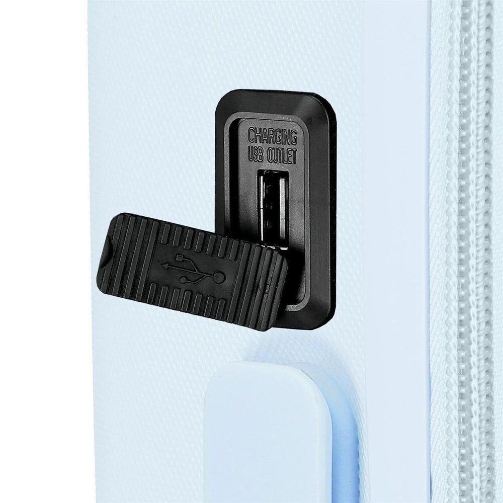 Disney Stitch You Are Magical ABS Ryggsäck med Hjul suitcase 55cm