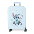 Disney Stitch You Are Magical ABS Ryggsäck med Hjul suitcase 55cm