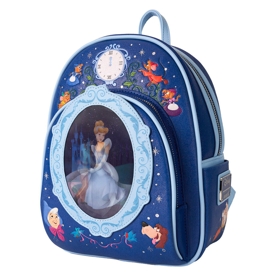 Loungefly Disney Cinderella 75-årsjubileum Lentikulär Ryggsäck 26cm