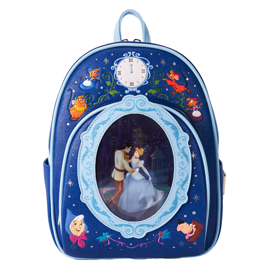 Loungefly Disney Cinderella 75-årsjubileum Lentikulär Ryggsäck 26cm