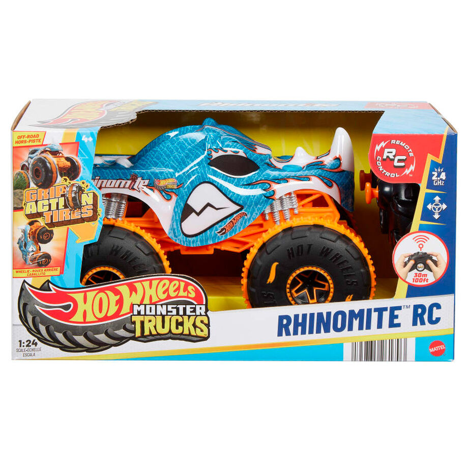 Hot Wheels Monster Trucks Rhinomite Radiostyrd Bil