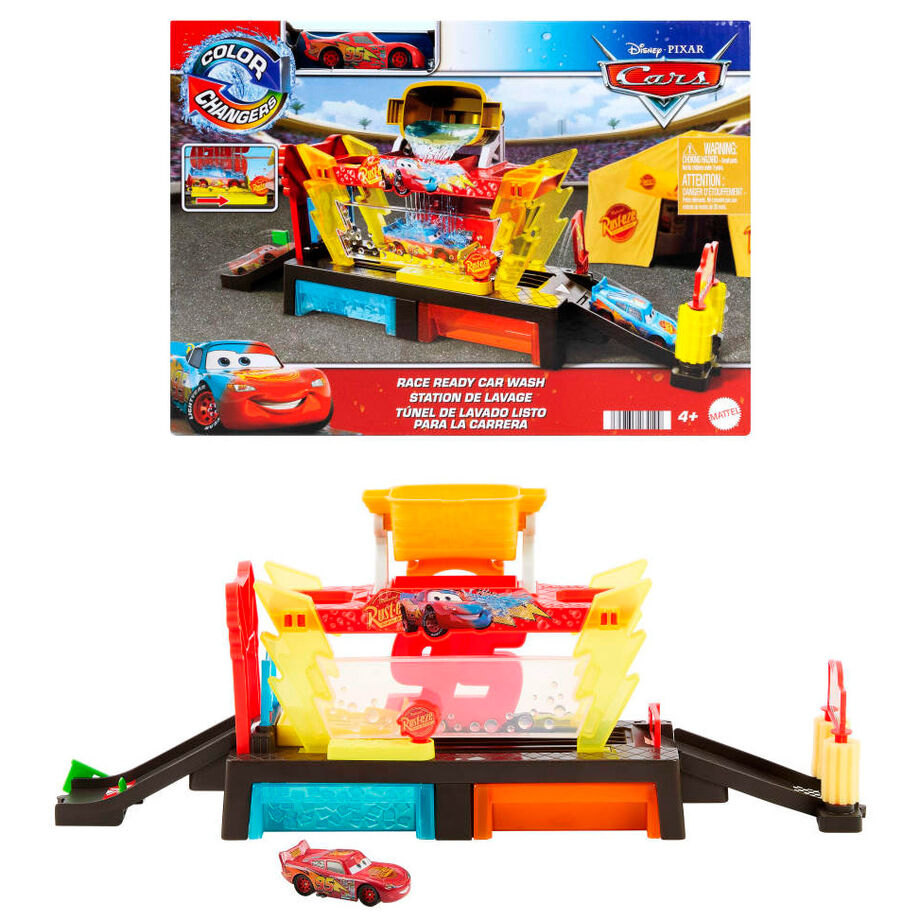 Disney Cars Race Ready Car Wash Set