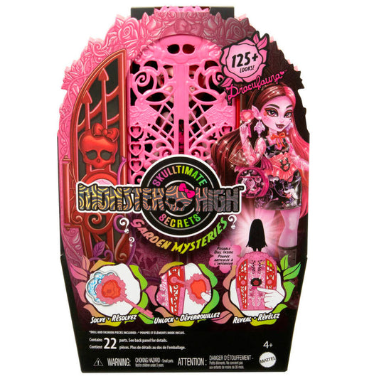 Monster High Skulltimate Secrets Midnight Garden Draculaura Docka