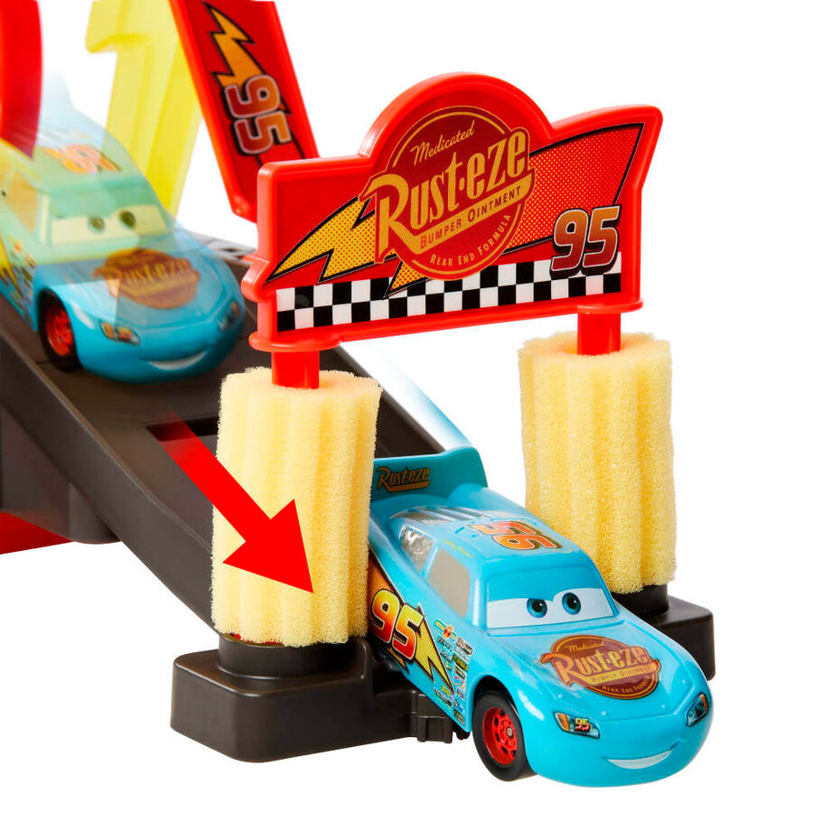 Disney Cars Race Ready Car Wash Set