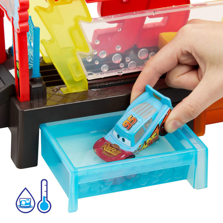 Disney Cars Race Ready Car Wash Set