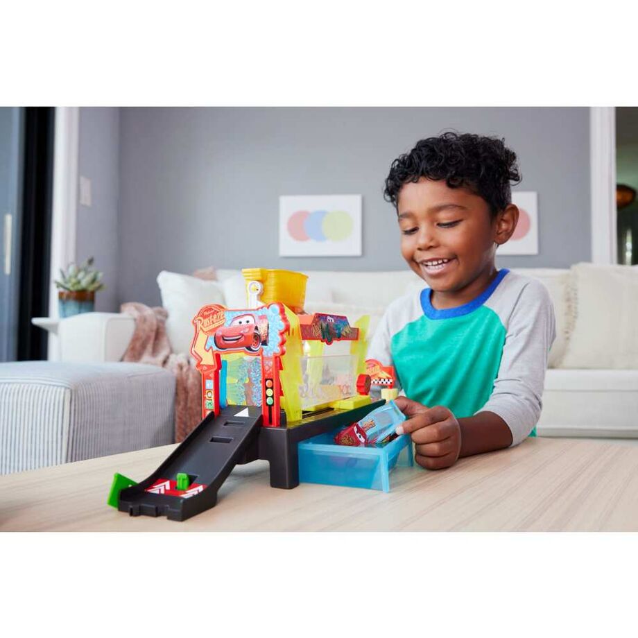 Disney Cars Race Ready Car Wash Set