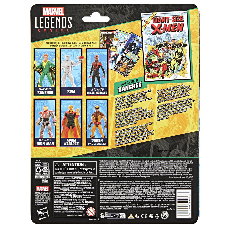 Marvel Legends Comics X-Men Marvel's Banshee Figur 15cm