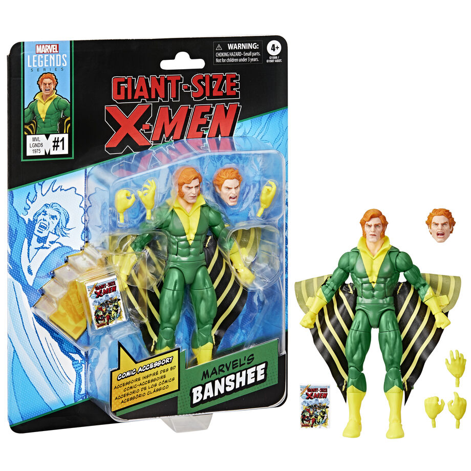 Marvel Legends Comics X-Men Marvel's Banshee Figur 15cm