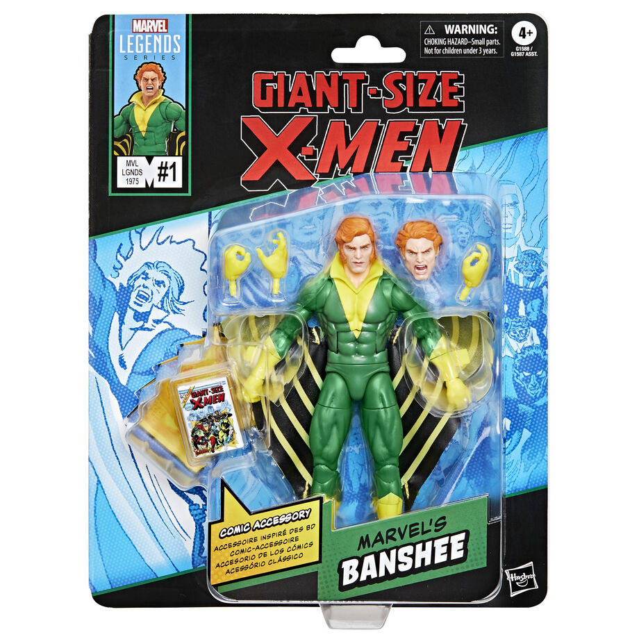 Marvel Legends Comics X-Men Marvel's Banshee Figur 15cm