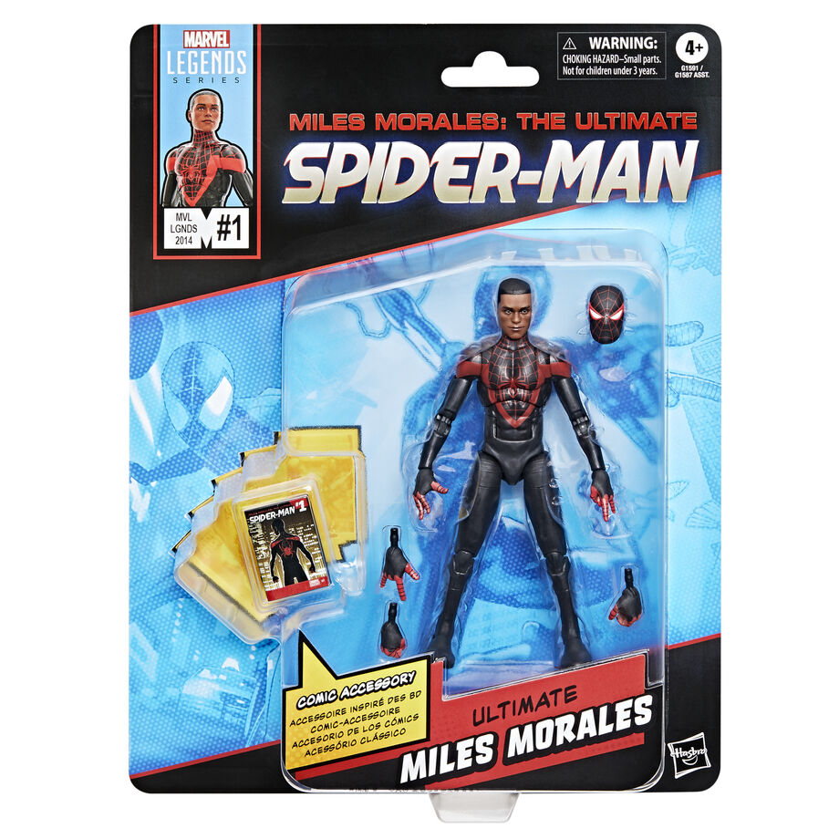 Marvel Legends Spider-Man Miles Morales 15cm Figur