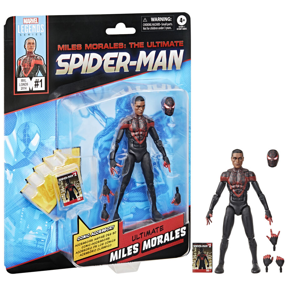 Marvel Legends Spider-Man Miles Morales 15cm Figur