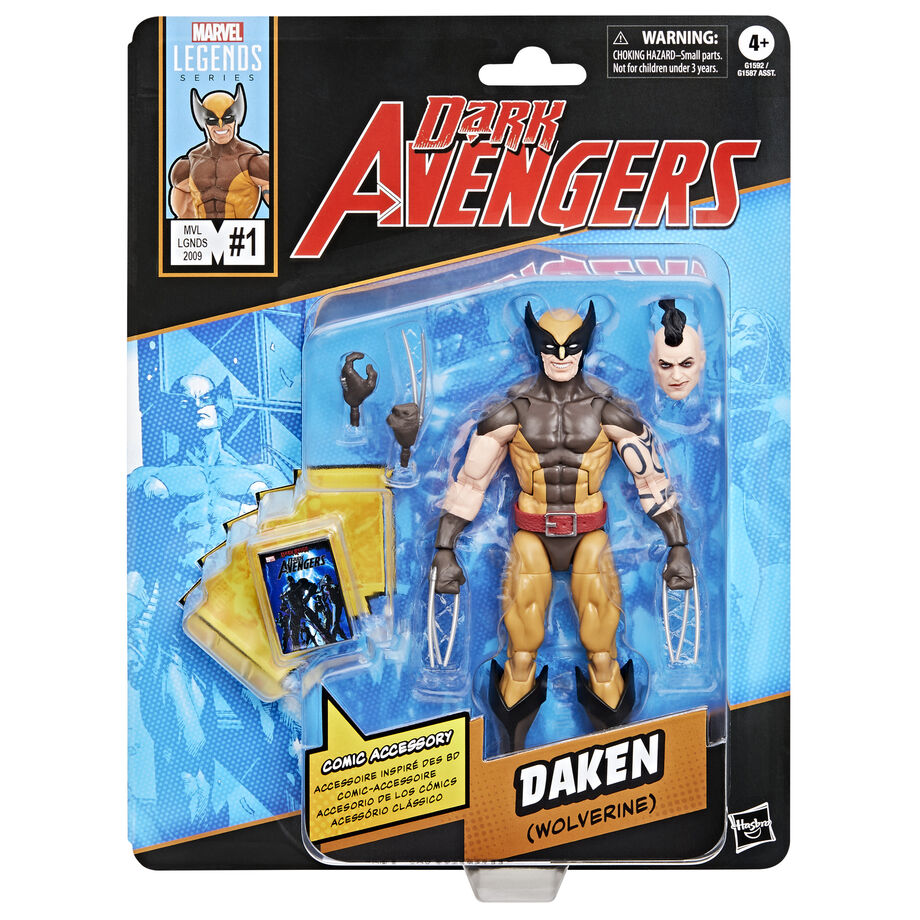 Marvel Legends Dark Avengers Daken Wolverine Figur 15cm