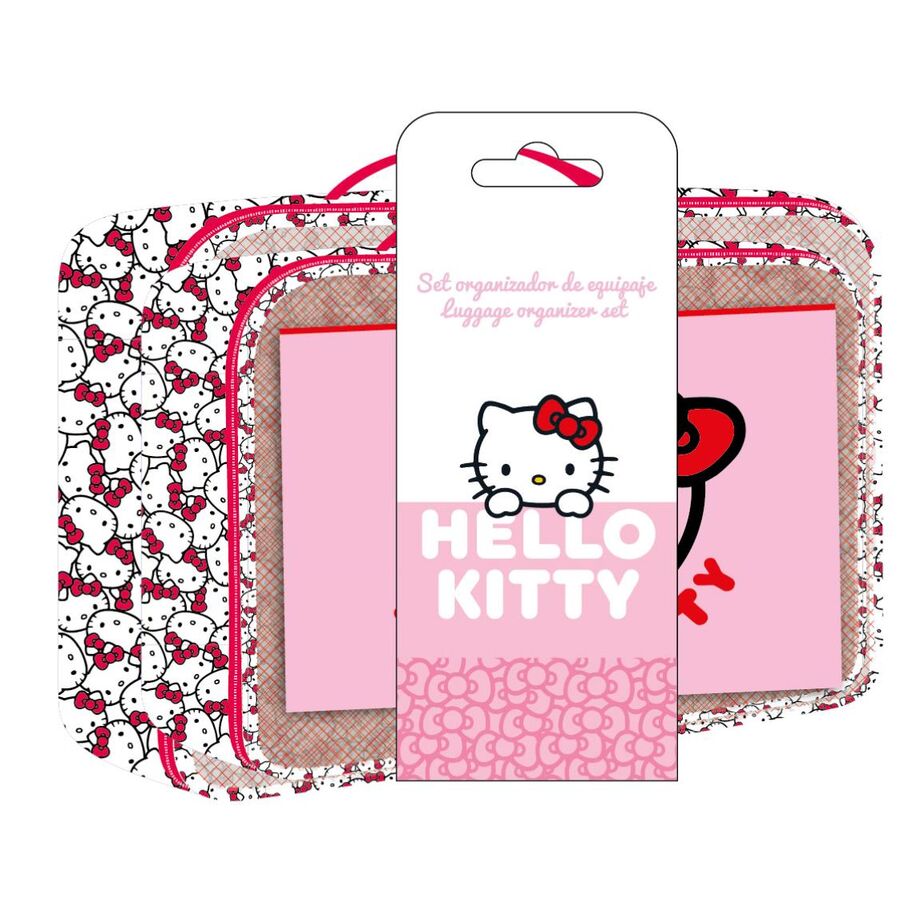 Hello Kitty Resväska och Spegelset