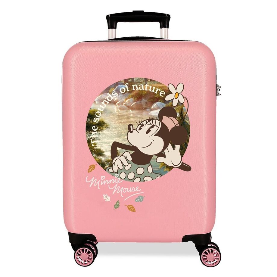 Disney Minnie The Sound of Nature ABS Ryggsäck med Hjul suitcase 55cm