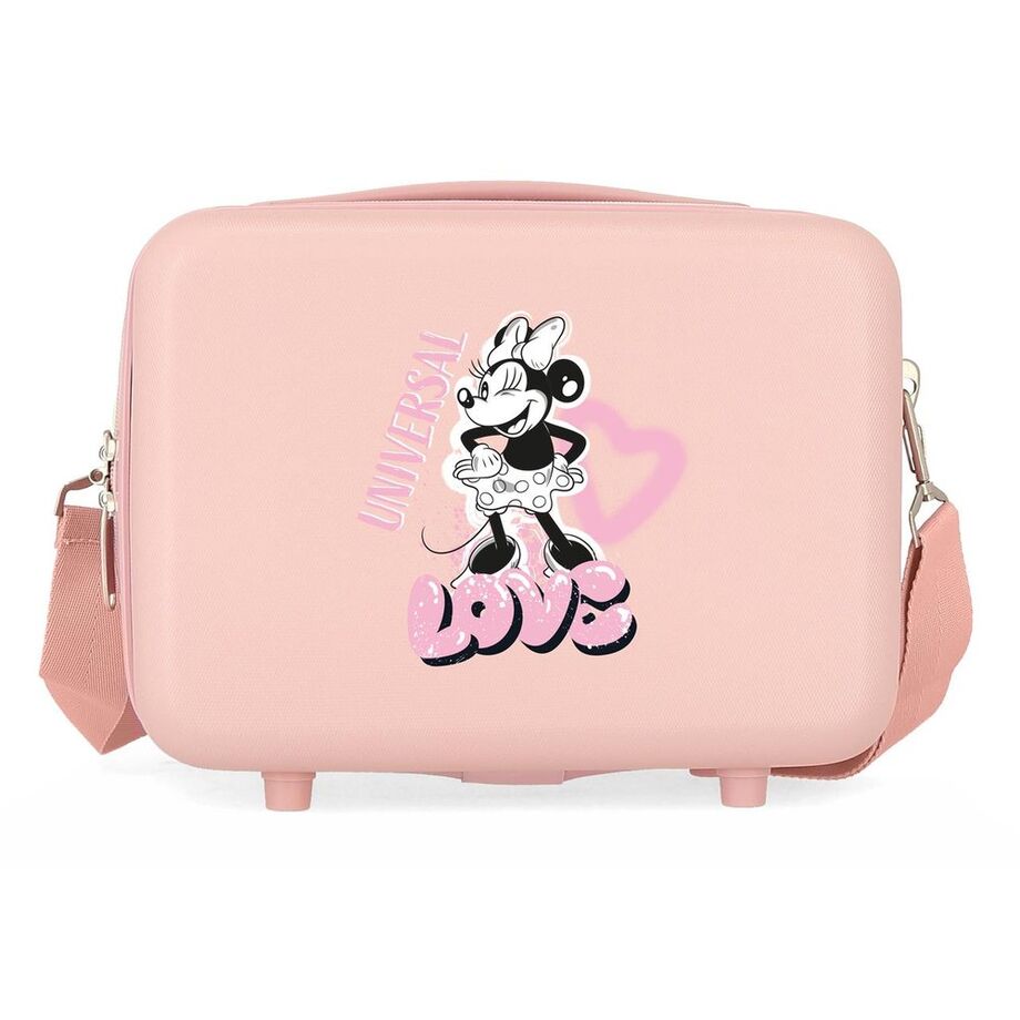Disney Minnie Heart Anpassningsbar ABS Smyckesväska
