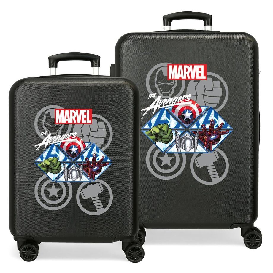 Marvel Avengers Heroes ABS pack 2 Ryggsäck med Hjul suitcases