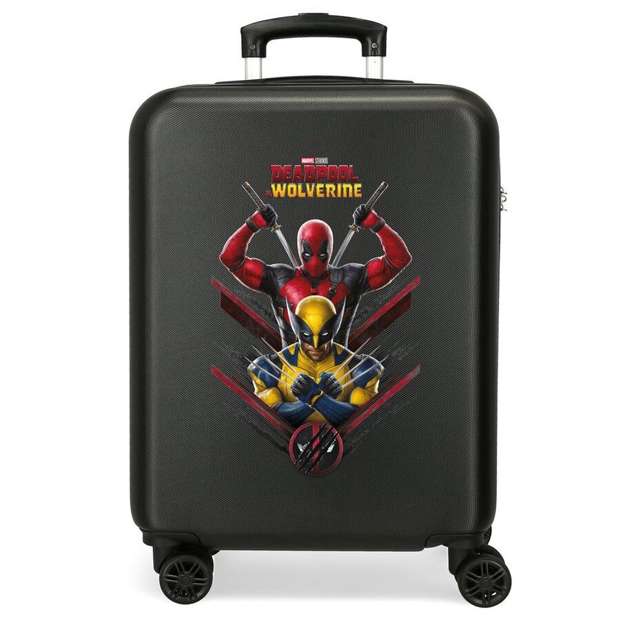 Marvel Deadpool & Wolverine ABS Ryggsäck med Hjul suitcase 55cm