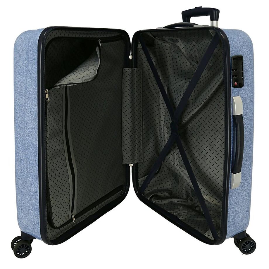 Disney Minnie It Rain Bows ABS Ryggsäck med Hjul suitcase 65cm