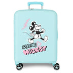 Disney Mickey Friendly ABS Ryggsäck med Hjul suitcase 55cm