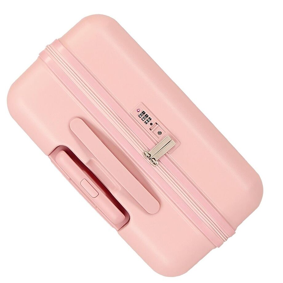 Disney Mickey & Minnie Kisses ABS Ryggsäck med Hjul suitcase 55cm