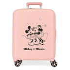 Disney Mickey & Minnie Kisses ABS Ryggsäck med Hjul suitcase 55cm