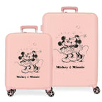 Disney Mickey & Minnie Kisses ABS pack 2 Ryggsäck med Hjul