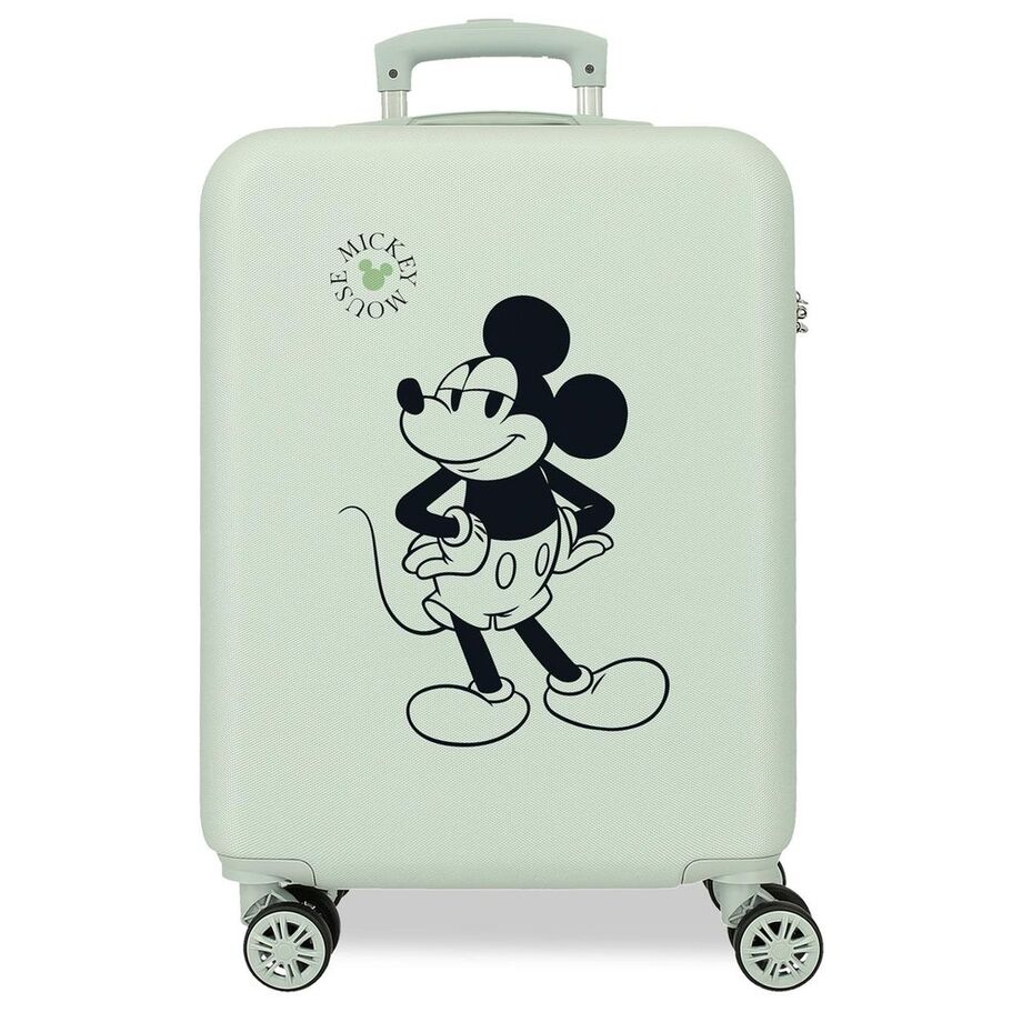 Disney Mickey Smug ABS Ryggsäck med Hjul suitcase 55cm