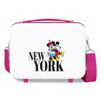 Disney Mickey & Minnie Trip to New York Anpassningsbar ABS Sminkväska