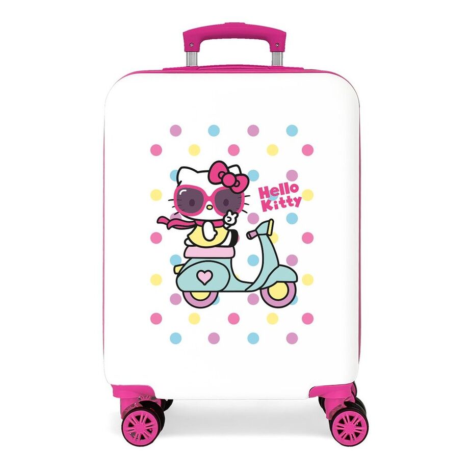 Hello Kitty Girl Gang ABS Ryggsäck med Hjul Suitcase 55cm