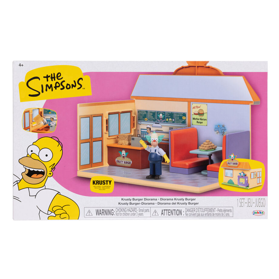 The Simpsons Burger Krusty Playset