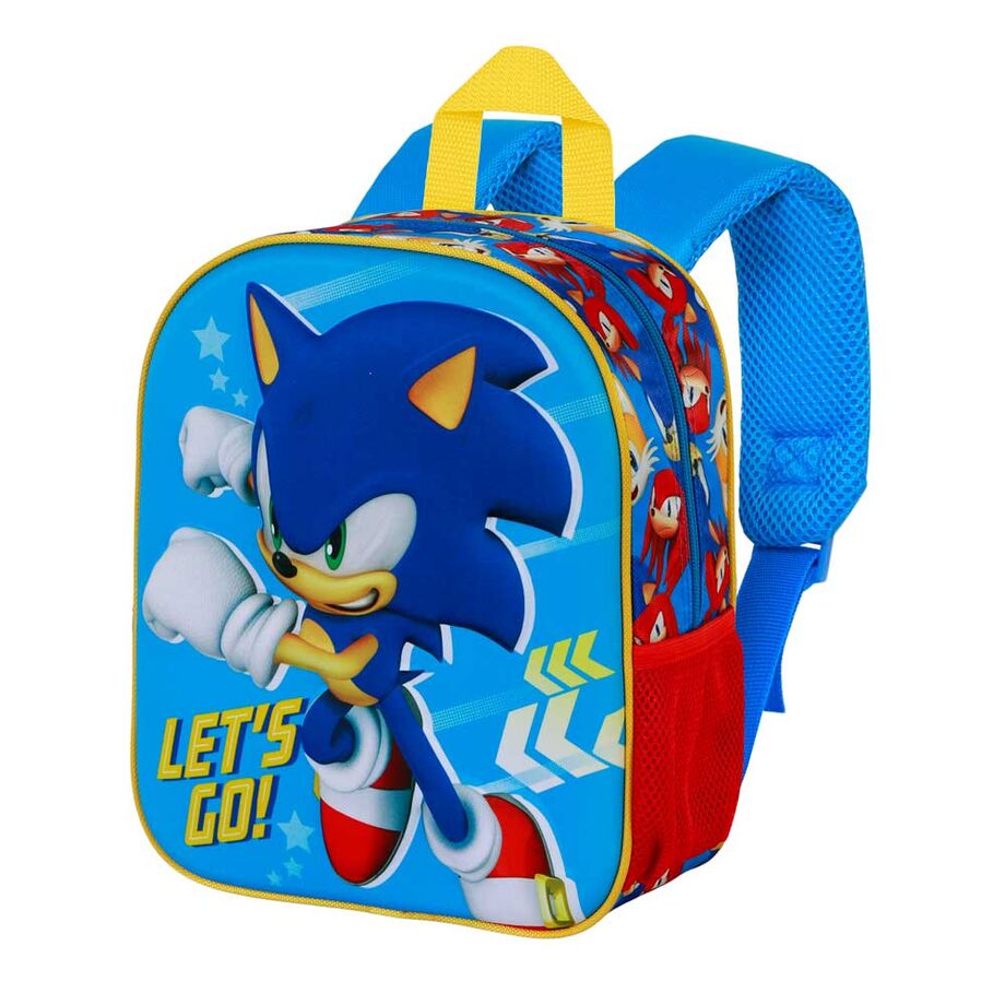 Sonic The Hedgehog Go 3D Ryggsäck 31cm