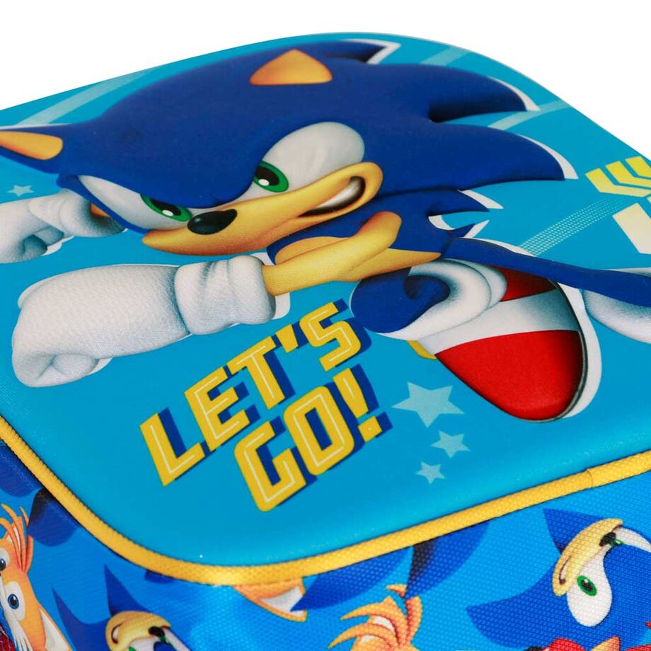 Sonic The Hedgehog Go 3D Ryggsäck 31cm