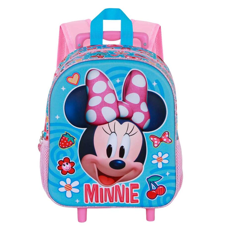 Disney Minnie Happiness 3D Ryggsäck med Hjul 34cm
