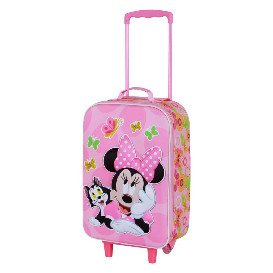 Disney Minnie Kitten 3D Ryggsäck med Hjul suitcase 52cm
