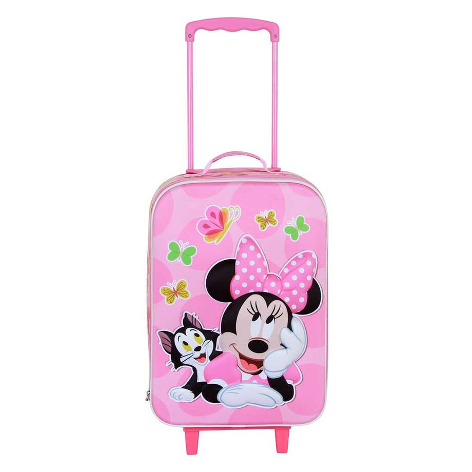 Disney Minnie Kitten 3D Ryggsäck med Hjul suitcase 52cm
