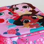 Disney Princess Flowers 3D Ryggsäck med Hjul 34cm